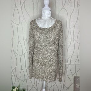 🌷 𝅺GARAGE 🌷 Long Knit Sepia Tunic Sweater